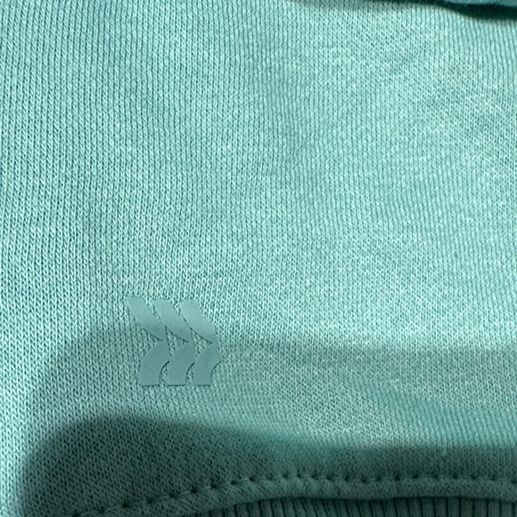 All in Motion Men's Zip Up Sweater in Teal - Picture 2 of 5